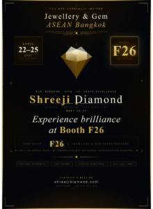 Meet Shreeji Diamond at Jewellery & Gem ASEAN Bangkok 2026